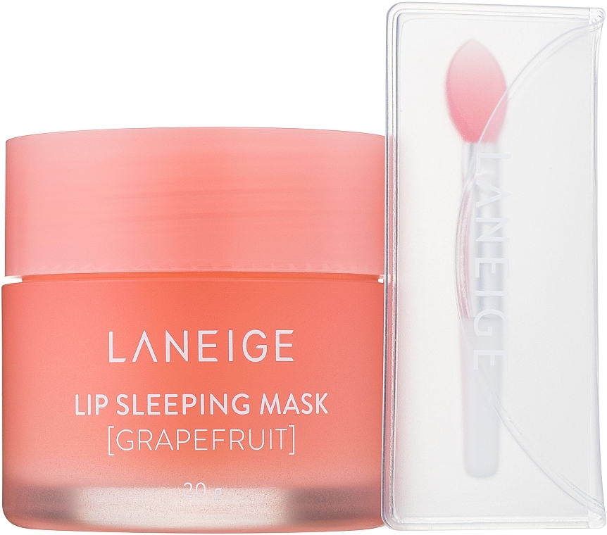 Night Lip Mask "Grapefruit" - Laneige Lip Sleeping Mask Grapefruit — photo N3