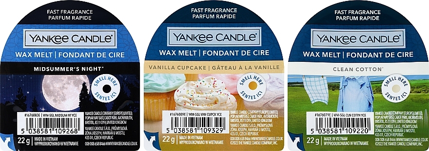 Set - Yankee Candle Set (wax/melt/3x22g) — photo N2