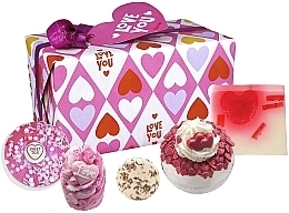 Fragrances, Perfumes, Cosmetics Set, 5 products - Bomb Cosmetics Love You Gift Pack