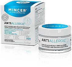 Fragrances, Perfumes, Cosmetics Moisturizing Anti-Redness Face Cream - Mincer Pharma Anti Allergic 1101 Face Cream