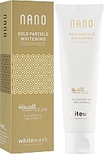 Toothpaste "Intensive Whitening with Nano Gold Particles" - WhiteWash Laboratories Nano Gold Particle Whitening Toothpaste — photo N2