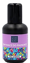 Fragrances, Perfumes, Cosmetics Acetone-Free Nail Polish Remower Liquid - Cztery Pory Roku Four Seasons Nail Polish Remover Without Acetone