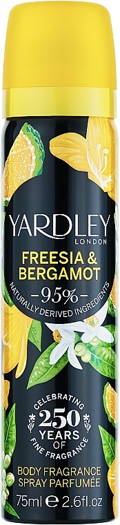 Yardley Freesia & Bergamot - Deodorant — photo N1