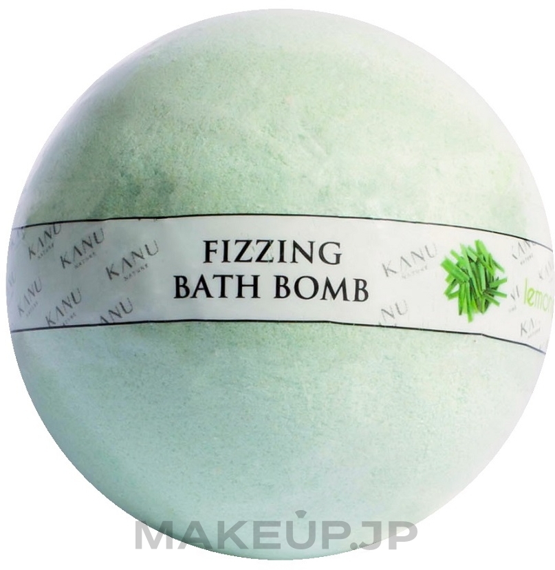 Bath Bomb "Lemongrass" - Kanu Nature Bath Bomb — photo 160 g