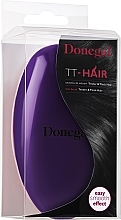 Hair Brush, 1231, purple-pink - Donegal TT-Hair — photo N2