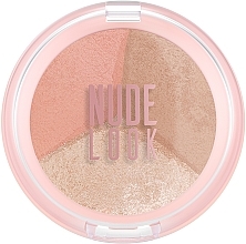 Face Powder 3 in 1 - Golden Rose Nude Look — photo N2