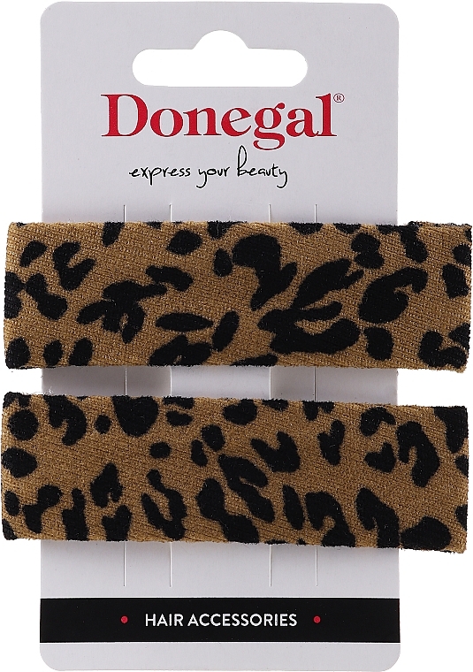 Hair Clips, leopard - Donegal — photo N1