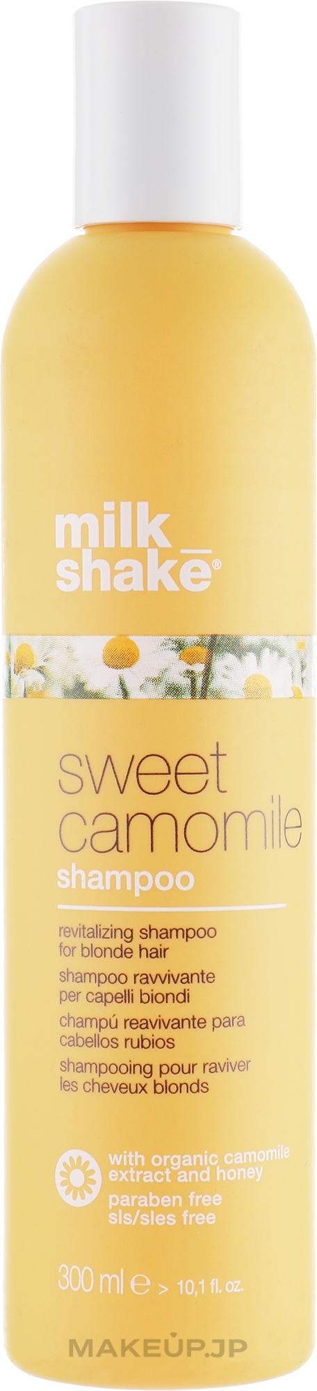 Chamomile Shampoo for Thin Blonde Hair - Milk Shake Sweet Camomile Shampoo — photo 300 ml