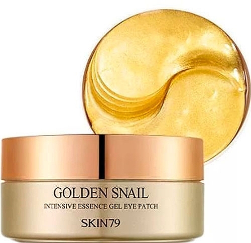 Snail Hydrogel Patches - Skin79 Golden Snail Intensive Essence Gel Eye Patch — photo N1