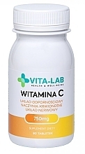 Vitamin C Food Supplement, 750 mg - Vita-Lab Vitamin C 750 mg — photo N10
