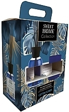 キット - Sweet Home Collection Cotton Flower Gift Set (diffuser/100ml + candle/110g) — photo N1