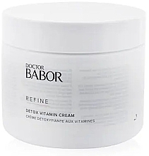 Fragrances, Perfumes, Cosmetics Cleansing and Detoxifying Face Cream - Babor Doctor Refine Detox Vitamin Cream