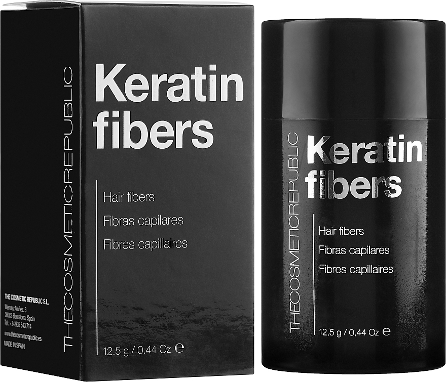 Hair Building Fibers - The Cosmetic Republic Keratin Fibers — photo N1