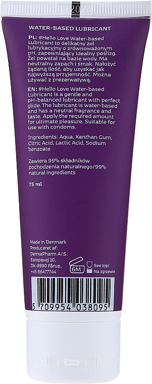 Water-Based Lubricant - Derma #Hello Love Water-Based Lubricant — photo N4