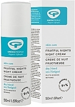 Fragrances, Perfumes, Cosmetics Night Face Cream - Green People Fruitful Nights