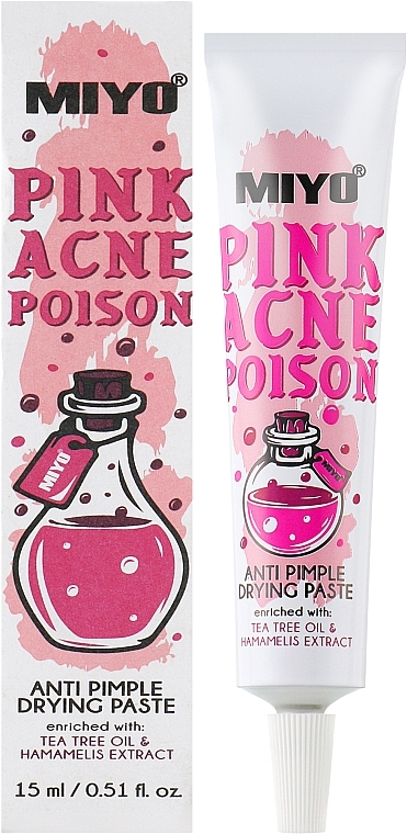 Face Paste for Acne-Prone Skin - Miyo Pink Acne Poison — photo N2