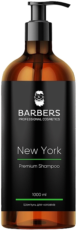 Toning Shampoo for Men - Barbers New York Premium Shampoo — photo N3