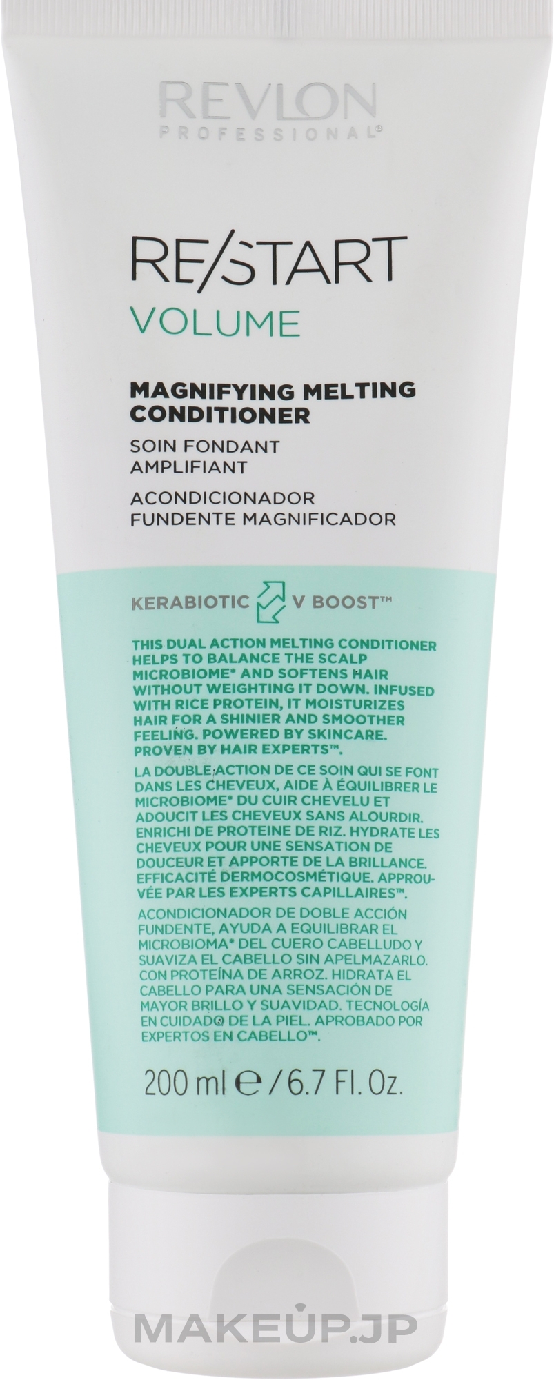 Volume Conditioner - Revlon Professional Restart Volume Magnifying Melting Conditioner — photo 200 ml