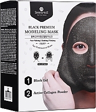 Fragrances, Perfumes, Cosmetics Facial Modeling Mask - Shangpree Black Premium Modeling Mask