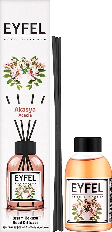 Reed Diffuser "Acacia" - Eyfel Perfume Reed Diffuser Acacia — photo N1