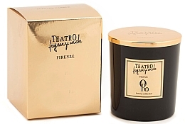 Scented Candle - Teatro Fragranze Uniche Luxury Collection Oro Scented Candle — photo N3