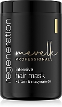 Fragrances, Perfumes, Cosmetics Hair Mask - Mevelle Regeneration Intensive Hair Mask Keratin & Niacynamide