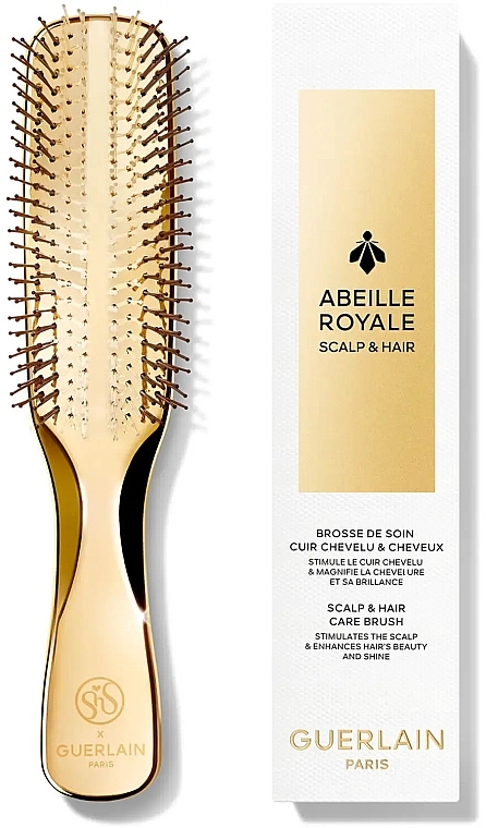 Hair Brush - Guerlain Abeille Royale Scalp & Hair Care Brush — photo N1