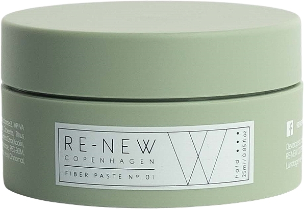 Fiber Hair Paste - Re-New Copenhagen Fiber Paste #01 Travel Size — photo N1