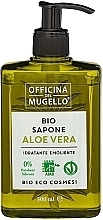 Fragrances, Perfumes, Cosmetics Organic Liquid Hand Soap 'Aloe Vera' - Officina Del Mugello Bio Hand Soap Aloe Vera