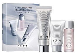 Fragrances, Perfumes, Cosmetics Set - Sensai Cellular Performance Advanced Day Cream Set (cr/50ml+soap/30ml+lot/20ml)