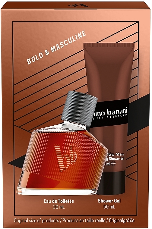 Bruno Banani Magnetic Man - Set (edt/30ml + sh/gel/50ml) — photo N3