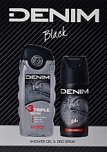 Denim Black - Set (sh/gel/250ml + deo/150ml) — photo N2