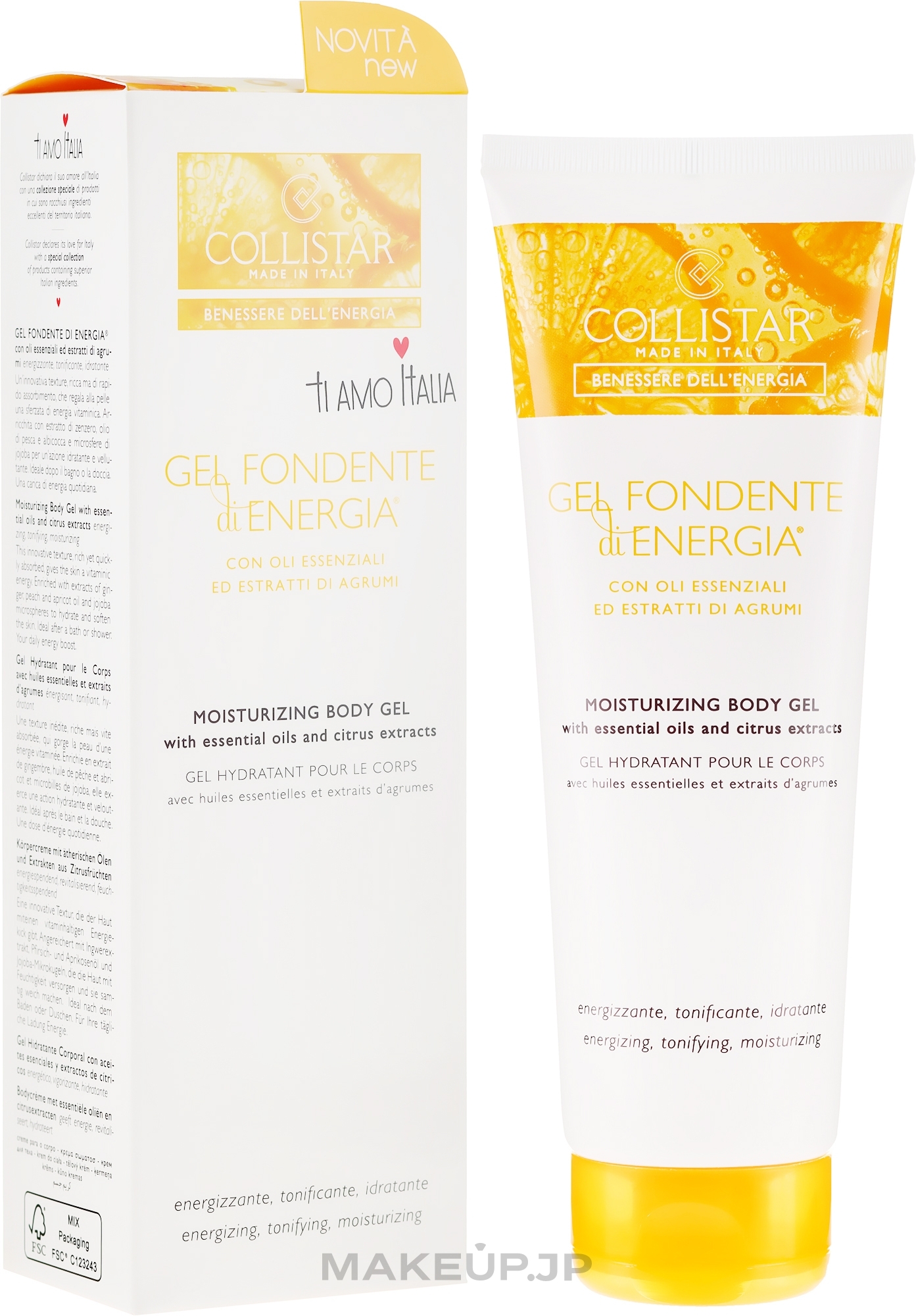 Moisturizing Body Gel - Collistar Benessere Dell'Energia Moisturizing Body Gel — photo 250 ml