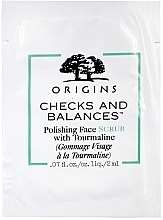 GIFT! Polishing Face Scrub with Tourmaline - Origins Checks and Balances Polishing Face Scrub (sample) — photo N1