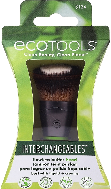 Foundation Brush Head - EcoTools Interchangeables Flawless Buffer Head — photo N1