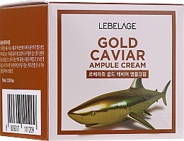 Fragrances, Perfumes, Cosmetics Rejuvenating Gold & Caviar Cream - Lebelage Ampoule Cream Gold Caviar