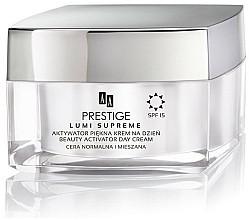 Fragrances, Perfumes, Cosmetics Day Cream - AA Prestige Lumi Supreme Day Cream SPF15