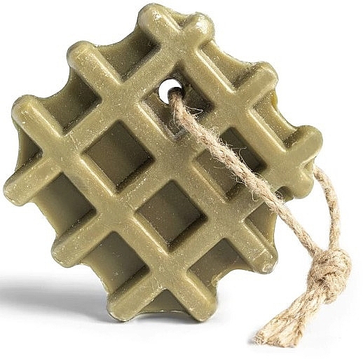 Natural Olive Soap 'Waffle' - Fer A Cheval Olive Marseille Soap — photo N1