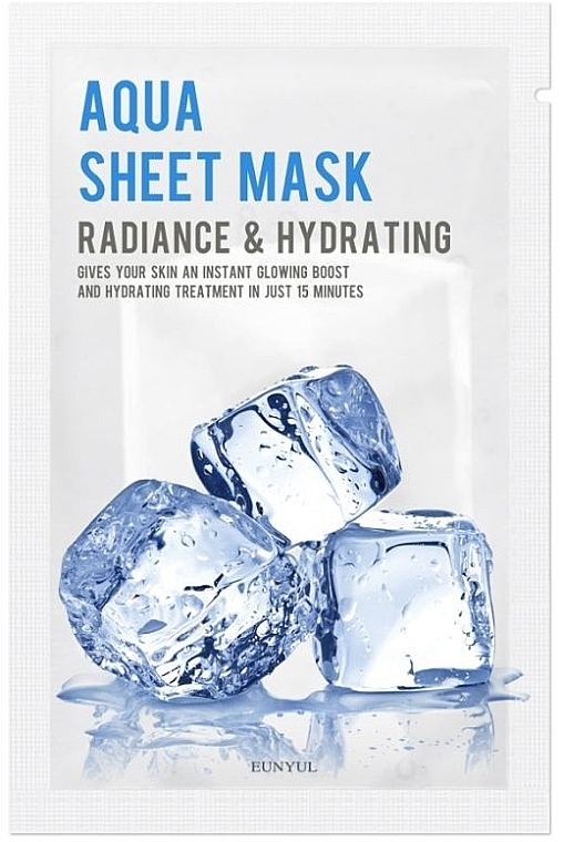 Hyaluronic Acid Sheet Mask - Eunyul Purity Aqua Sheet Mask — photo N1