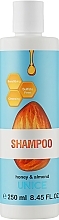 Fragrances, Perfumes, Cosmetics Sulfate-Free Shampoo with Propolis & Almond - Unice Honey & Almond Shampoo