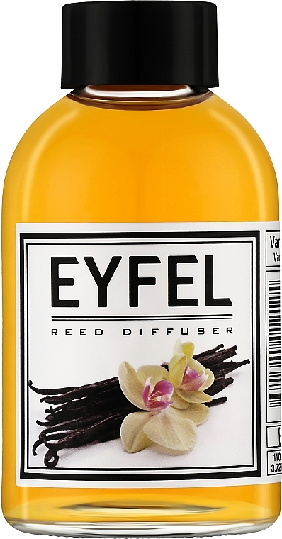 Reed Diffuser "Vanilla" - Eyfel Perfume Reed Diffuser Vanilla — photo N2