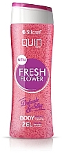 Fragrances, Perfumes, Cosmetics Exfoliating Shower Gel "Fresh Flower" - Silcare Quin Peeling Fresh Flower