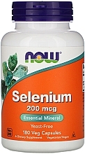 Capsules "Selenium" 200 mcg - Now Foods Selenium Essential Mineral — photo N2