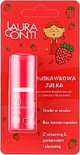 Fragrances, Perfumes, Cosmetics Protective Lip Balm "Strawberry Julia" - Laura Conti