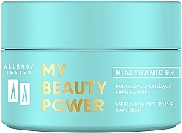 Mattifying Day Cream - AA My Beauty Power Acne — photo N2