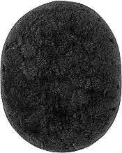 Cotton Face Cleansing Sponge, PF-33, black - Puffic Fashion — photo N2