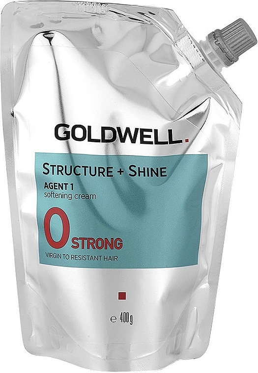 Softening Cream for Resistant Hair - Goldwell Structure + Shine Agent 1 Strong 0 — photo N4