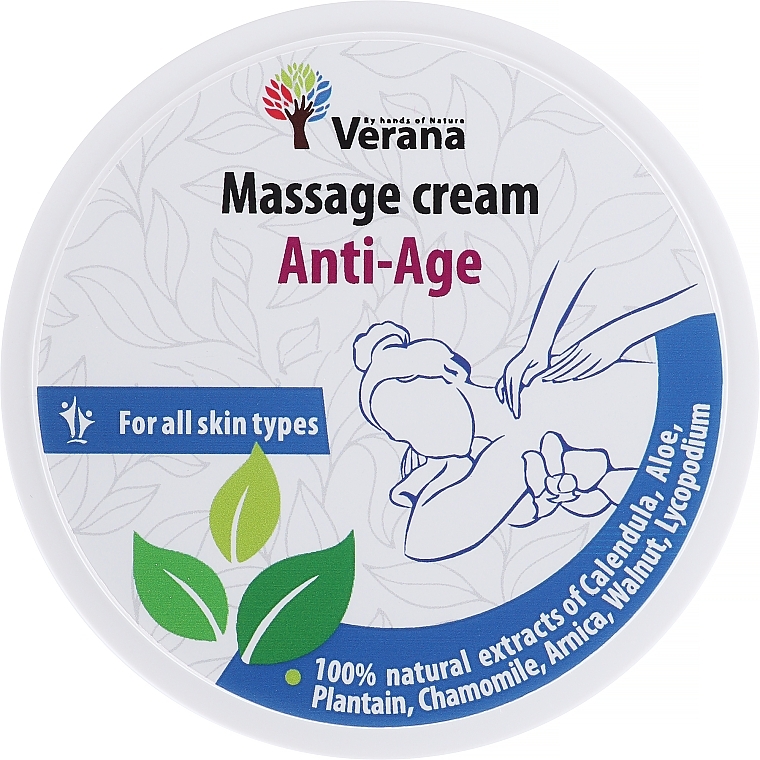 Anti-Aging Massage Cream - Verana Massage Cream Anti Age — photo N1
