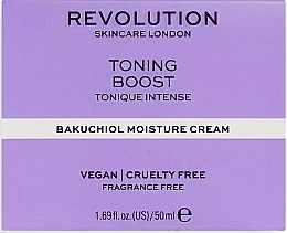 Bakuchiol Face Cream - Revolution Skincare Toning Boost Bakuchiol Moisture Cream — photo N5