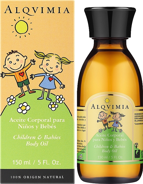 Body Oil - Alqvimia Children & Babies Body Oil — photo N2